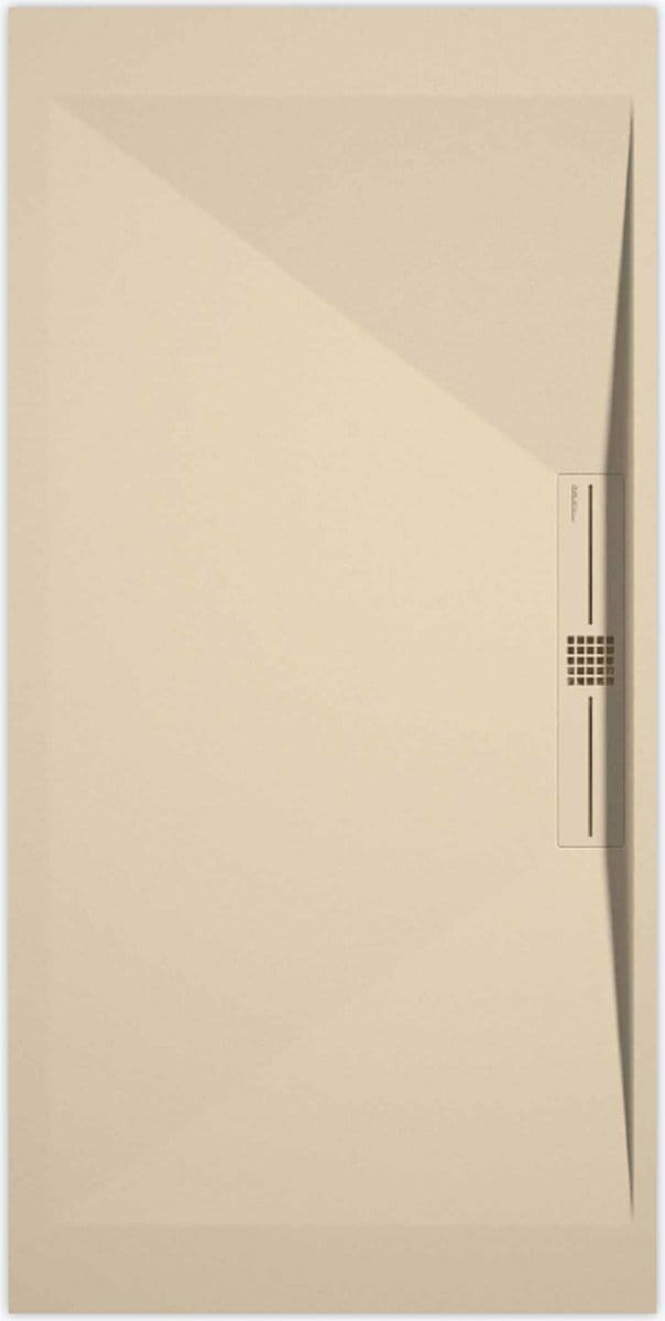 Sanifun douchebak Stone Side Cream Smooth 1100 x 900 P