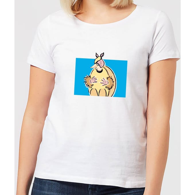 Friends Happy Holidays dames kerst t-shirt - Wit - S