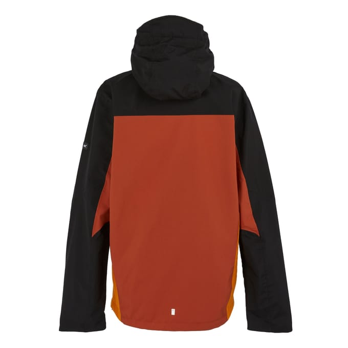Regatta Heren Birchdale Waterdicht Hooded Jacket (Roodoker/Zwart)