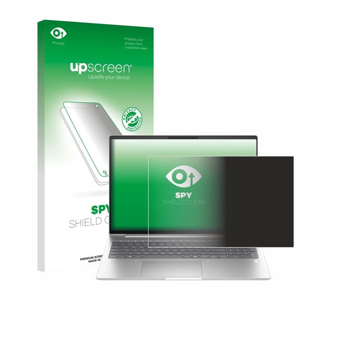 upscreen - privacy screenprotector voor HP EliteBook 6 G1a 16" - Folie Beschermfolie Blauwlichtfilter
