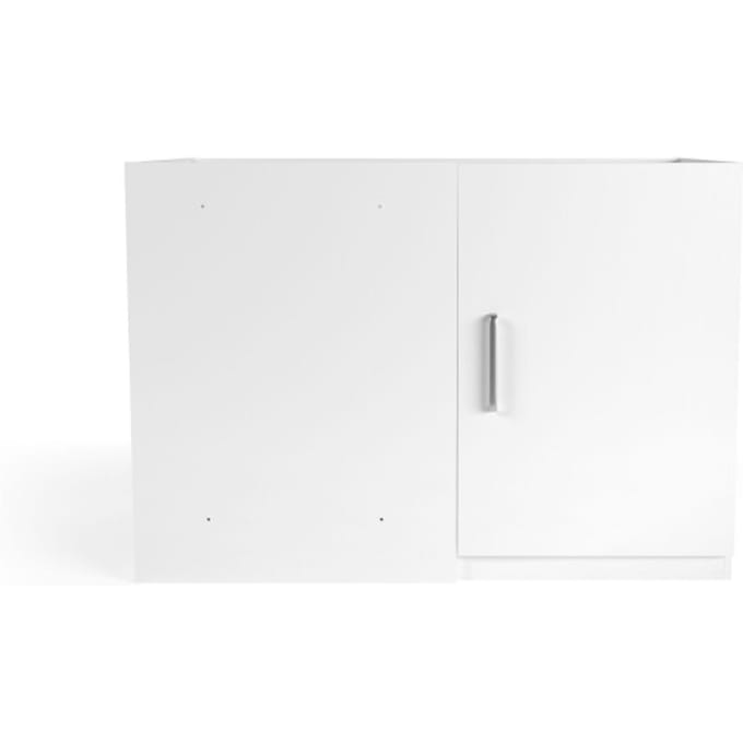 Wasophoogte® Keukenkast - Onderkast keuken - Module N7 - 700(D)*1300(B)*910(H) mm - Wit