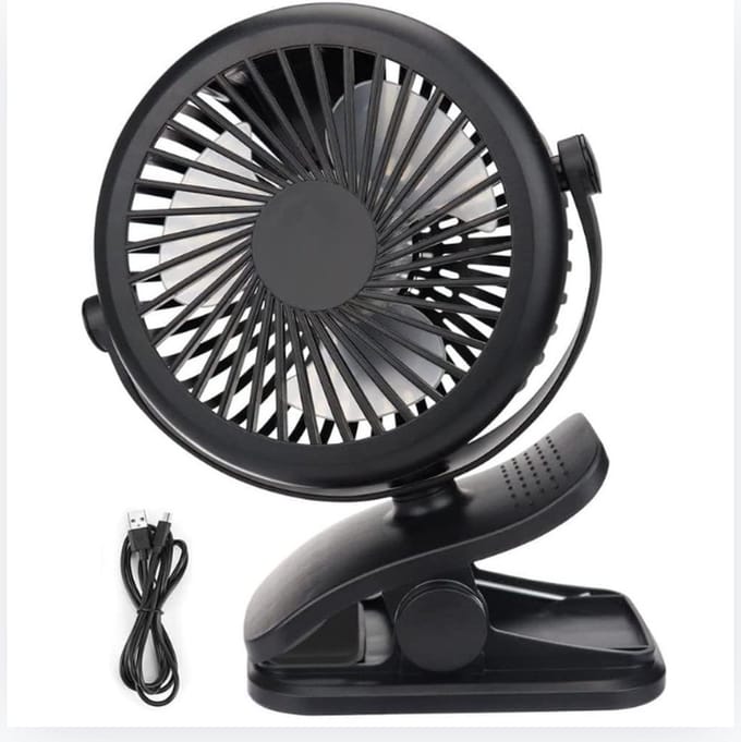 Tafelventilator - Statiefventilator - luchtstroomsnelheden – Zwenkfunctie - Bureau Ventilator - USB
