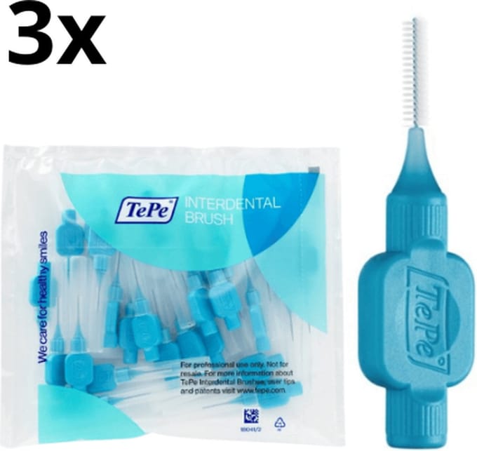 TePe Ragers Blauw - 3 x 25 stuks - Voordeelverpakking