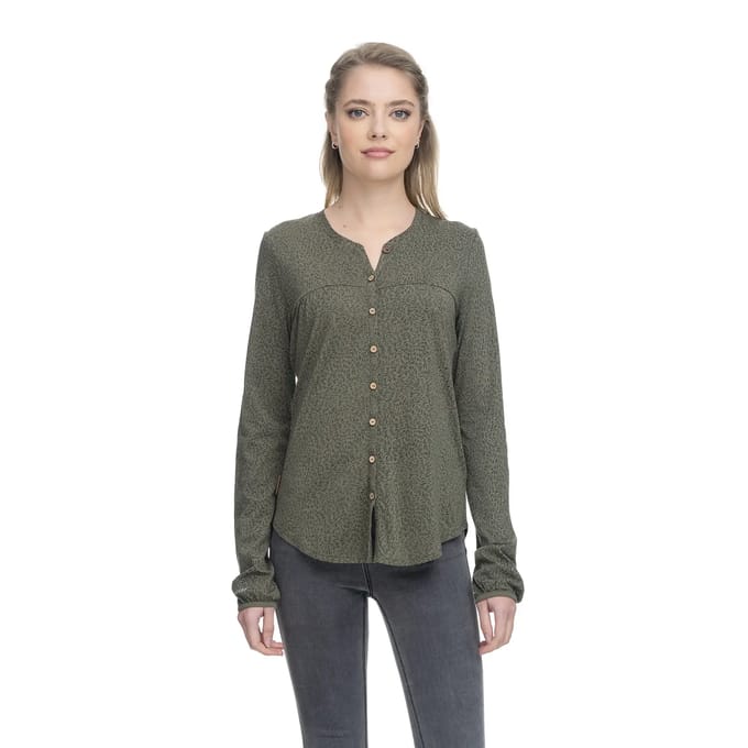 Organic Lange Mouwen Blouse Dames Ragwear Zofka