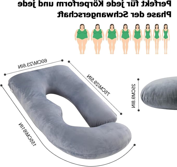 Zijslaper voedingskussen voor optimaal comfort, ergonomisch ontwerp en ondersteuning