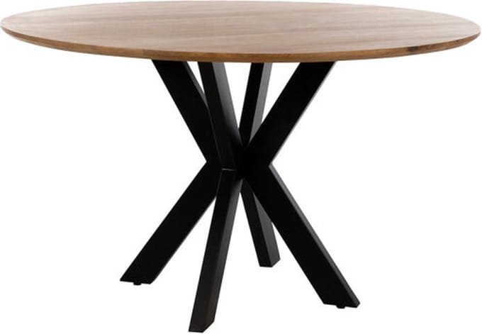 Eettafel Tokio rond mangohout smooth Ø150 cm - Naturel