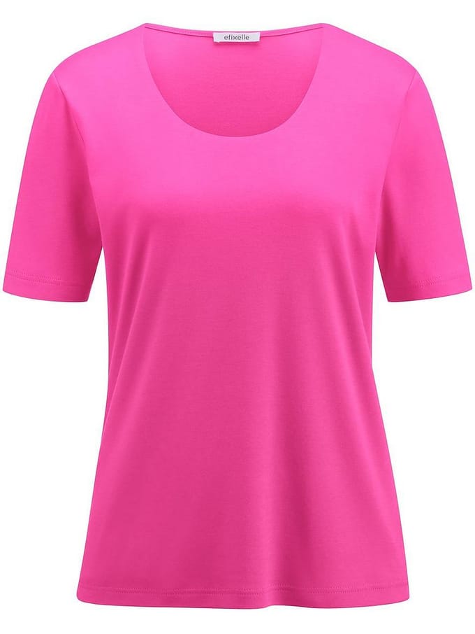 Shirt ronde hals Van Efixelle pink