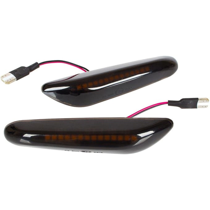 Modecar - BMW 1 E81 E82 E87 E88 - LED Zijrichtingaanwijzer - Rookglas - 2 Stuks