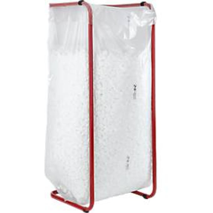 Afvalzakken Premium voor gescheiden afval – LDPE – 400 L – 60 micron – transparant – 100 stuks