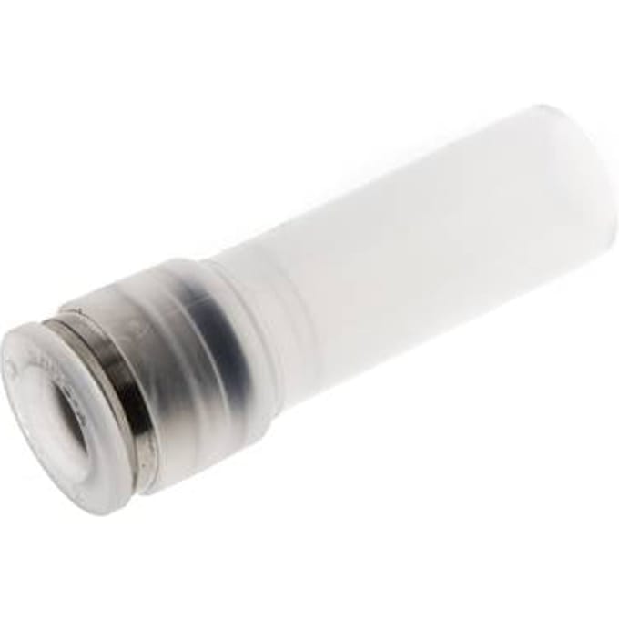 8mm x 12mm PA Insteekfitting Plug EPDM/PTFE