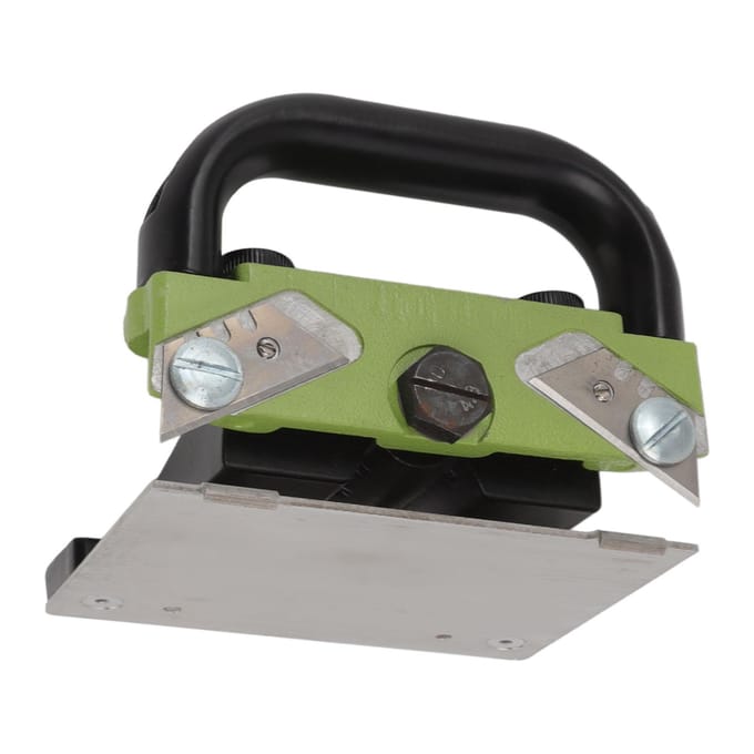 PVC Kunststof Vloer Schaven Constructiegereedschap Trek Hand Vloer Trim Gereedschap Aluminiumlegering Vloer