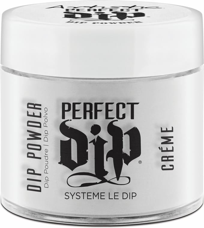 Artistic Nail Design Perfect Dip Poeder ' Tasteless' ( Semi Transparant Wit )