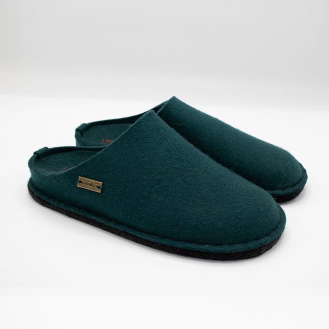 Haflinger Flair Soft pantoffels - Kleur Tangrun - Maat 38