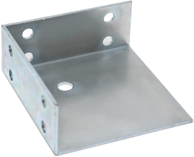 Store_9 - Hoekconnector - Bedfitting - 80 mm x 80 mm - Stabiele frameconstructies - Geschikt voor beddenbouw - 4 x bedbeslag