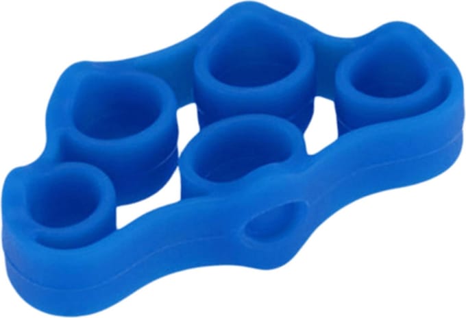 DW4Trading Siliconen Vingertrainer - Grip Trainer - Resistance Trainer - 5 kg - Donkerblauw