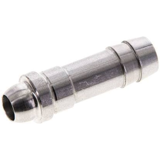 9 mm RVS Slangpilaar zonder Wartelmoer (G1/4'')
