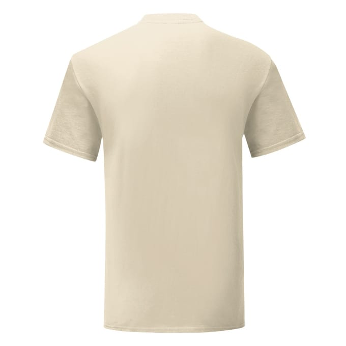 Fruit Of The Loom Heren Iconisch T-shirt (Naturel)