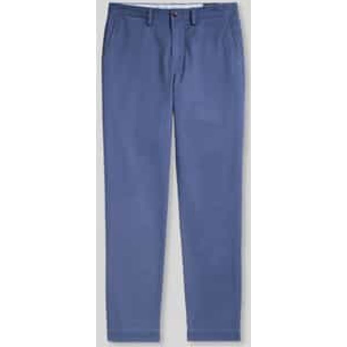 slim fit chino van katoenmix