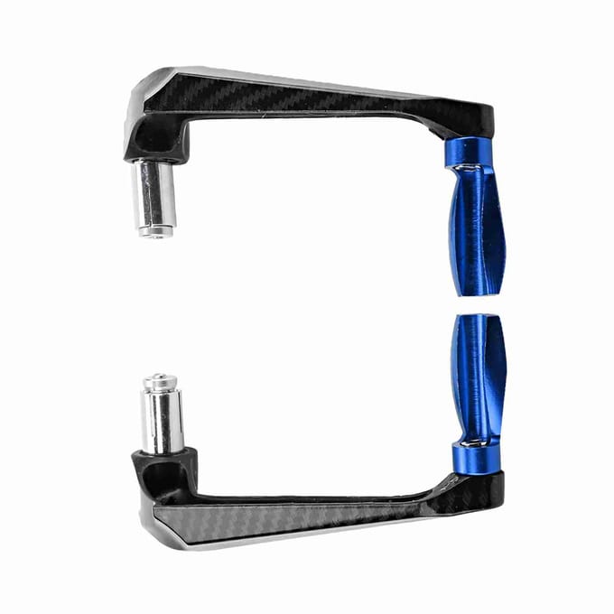7 8 pouces Universel Alliage d'Aluminium Moto Guidon Protecteur de Frein Blue