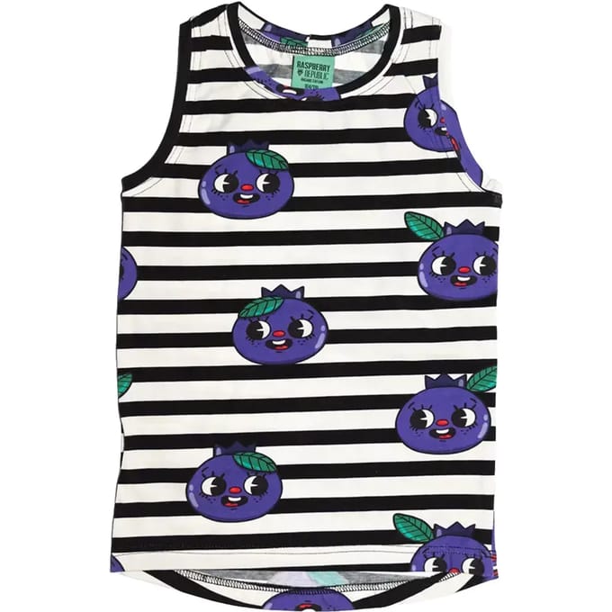 Kindertanktop Raspberry Republic