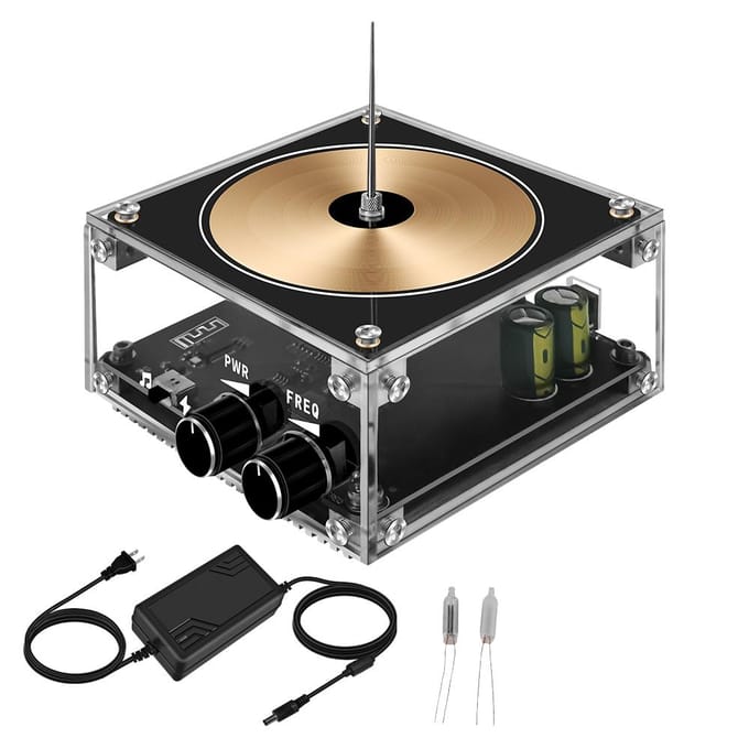 BT-versie Multifunctionele elektronica Mobiele telefoon Muziek Tesla-spoelmodule Kunstmatige bliksemschichten veelkleurig