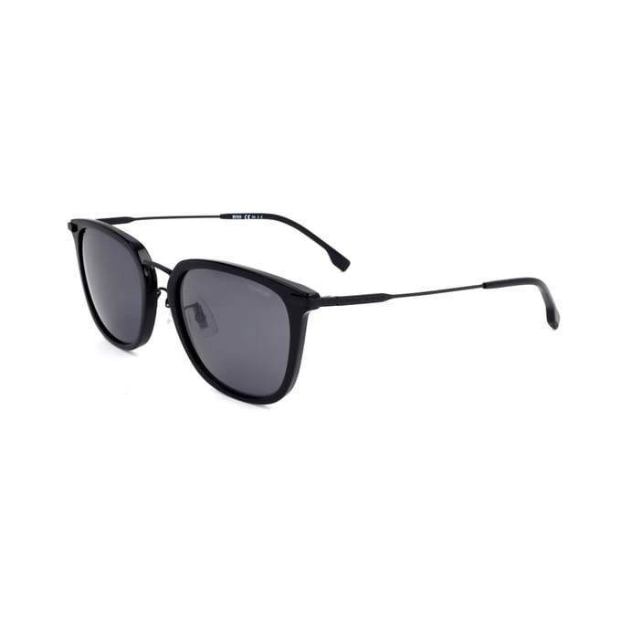 Hugo Boss Zonnebril - Heren - Gepolariseerd - 56-21-150 - Zwart-Grijs