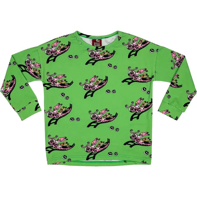 Meisjes-T-shirt met lange mouwen Raspberry Republic