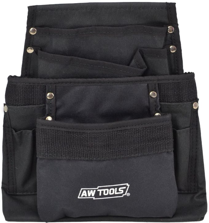 AWTools AW30610 - Gereedschapsgordel - Nylon - 10 Vakken