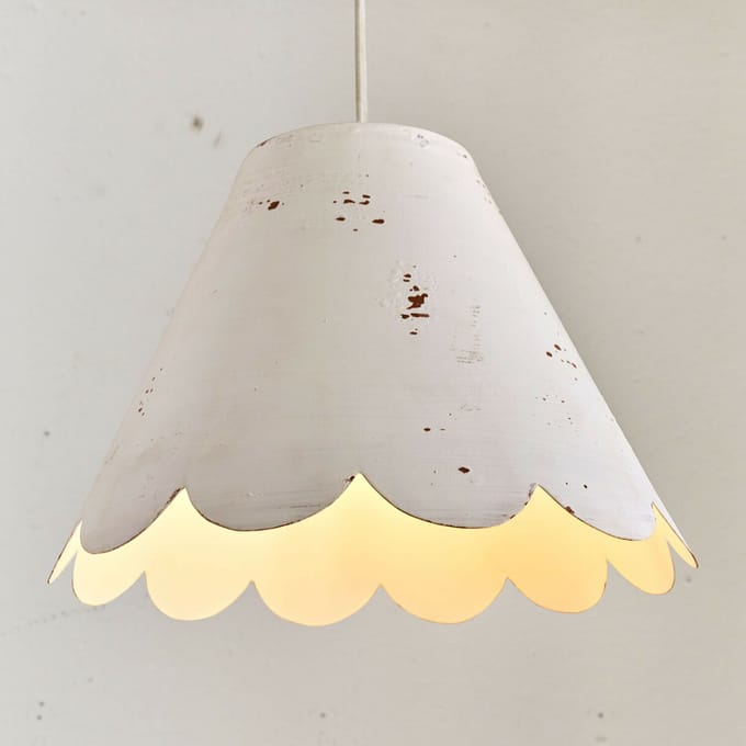 LOBERON Hanglamp Hollivale antiekwit
