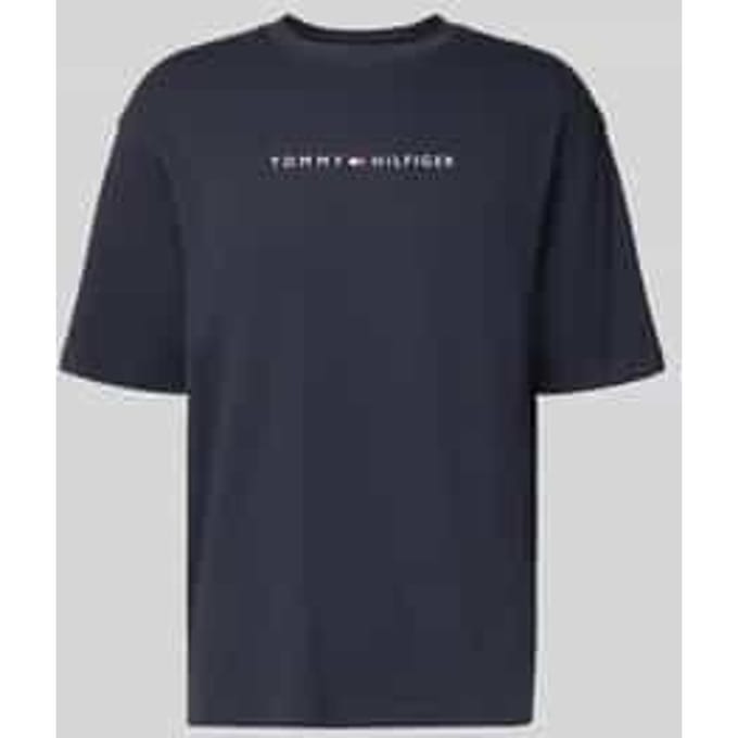 Regular fit T-shirt van puur katoen