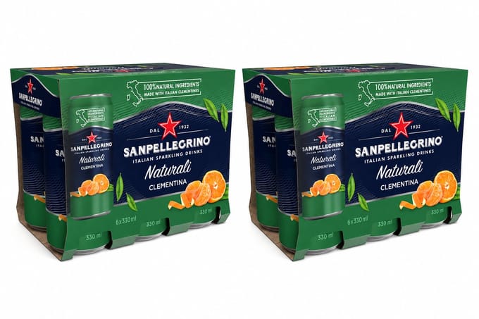 Tray San Pellegrino - Clementina - 12 x 330 ml