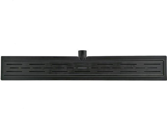 Douchegoten Classic 70 cm mat zwart