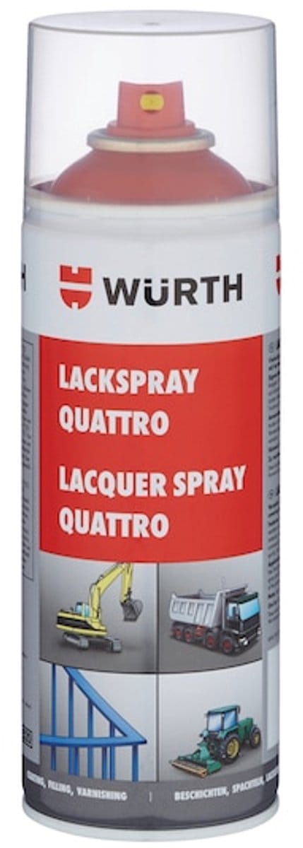 Wurth - Lakspray quattro - laksprayquattro inhoud 400 ml