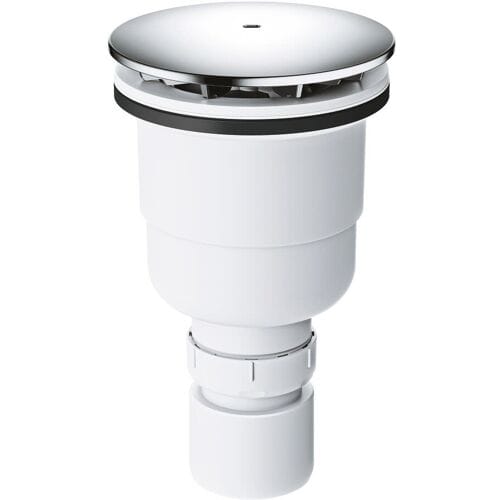 GROHE waste set - Voor GROHE universal douchebakken - Verticale uitloop - 115mm diameter