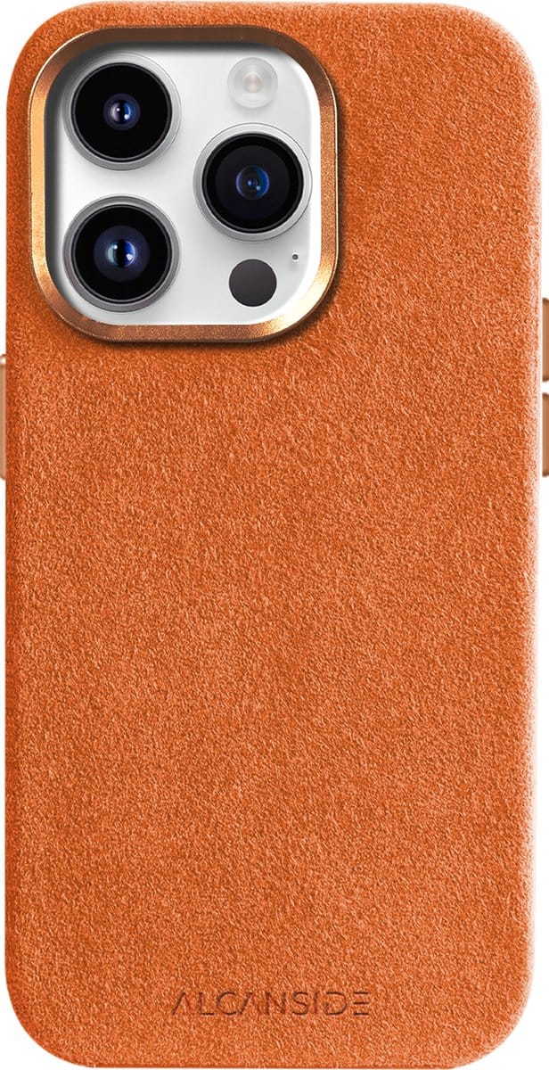 Limited Edition - iPhone 13 Pro - Alcantara Case - Orange