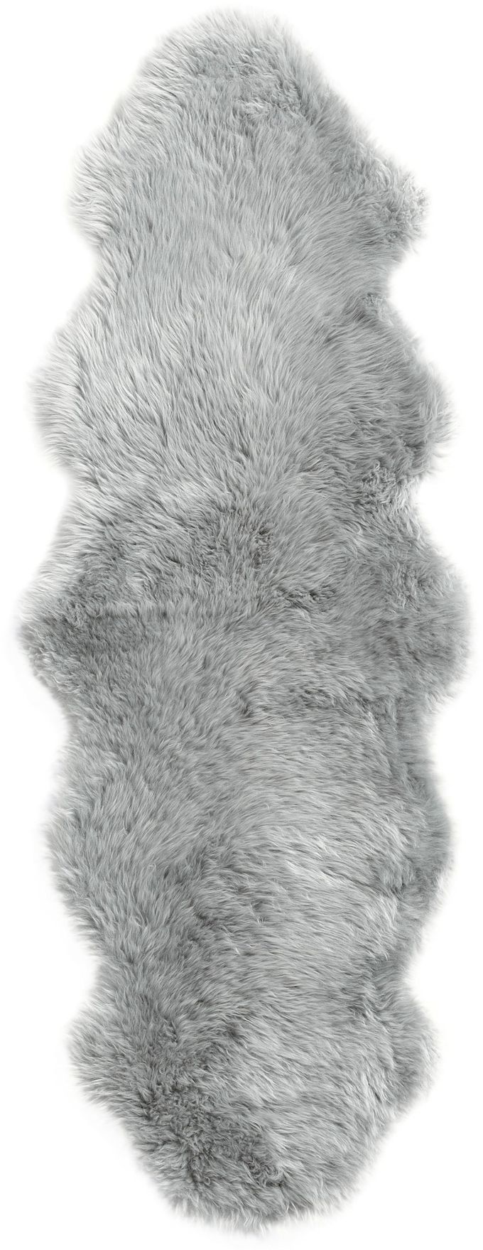 Australisch-lamsvel-schapenvacht-grijs-100x68 cm ( kwaliteitsvacht ! )