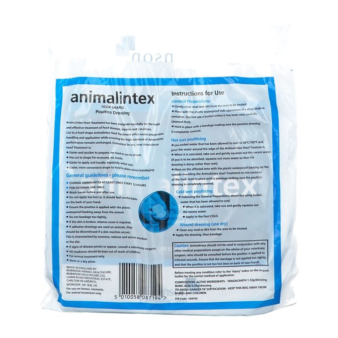 Vmd. Animalintex Hoefvorm Veterinaire 3