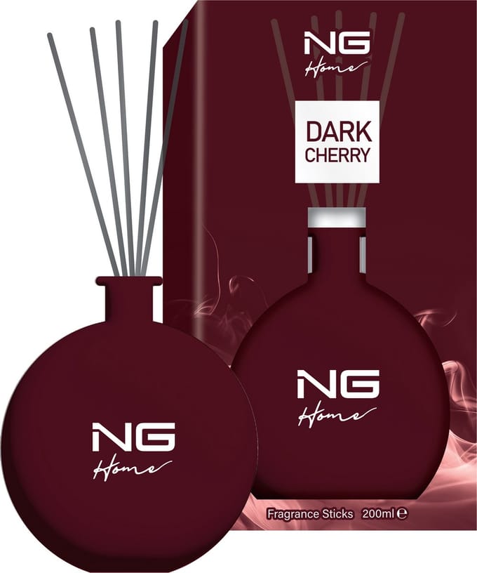 NG Home Dark Cherry Geurstokjes 200ml