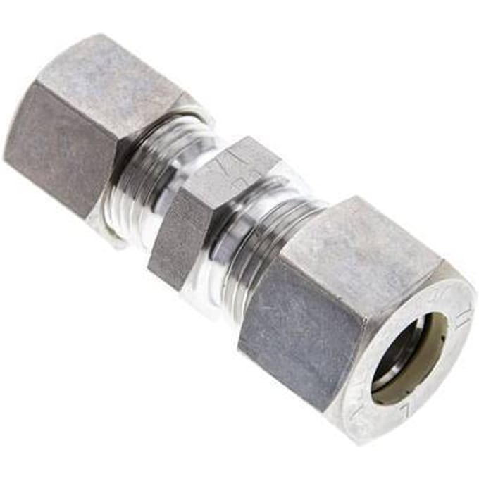10L & 12L RVS Rechte Knelfitting 315bar ISO 8434-1