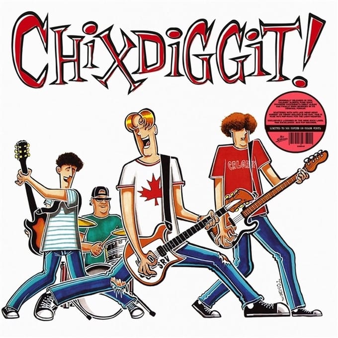 Chixdiggit! - Chixdiggit! (LP) (Coloured Vinyl)