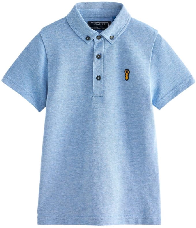 Next - Jongens - Poloshirt met korte mouwen - Blauw