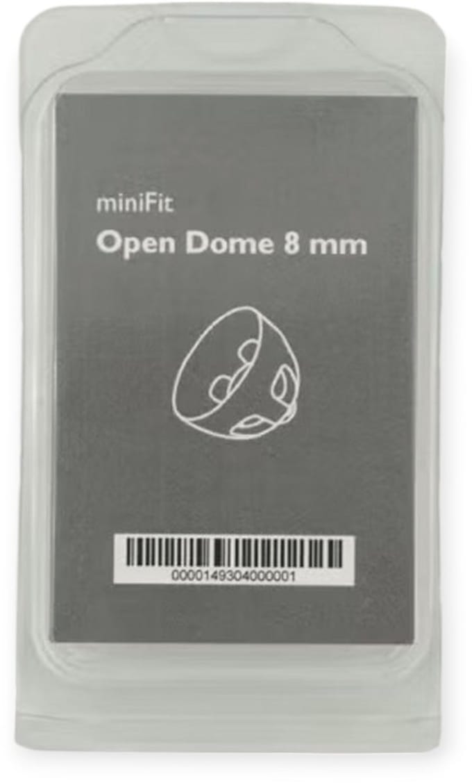 Bernafon Open Domes miniFit 8 mm - 10 stuks - hoortoestel domes