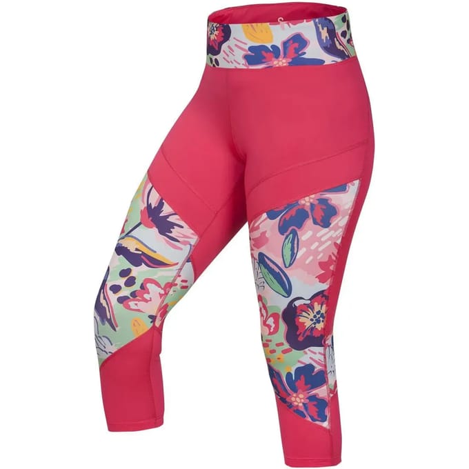Legging vrouw Ocun Rhea 3/4 pink