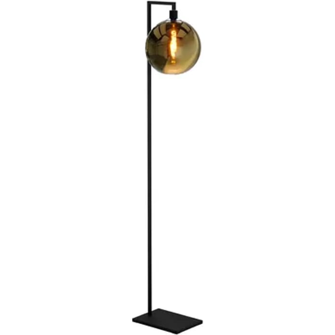 Eglo Vloerlamp Cesenatico Glas Goud E27