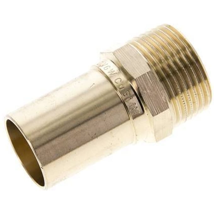 Perskoppeling - 28mm Buiseinde & R 1'' Buiseinde - Koperlegering