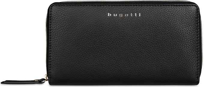 bugatti portemonnee Emilia Ladies Long Wallet Black zwart