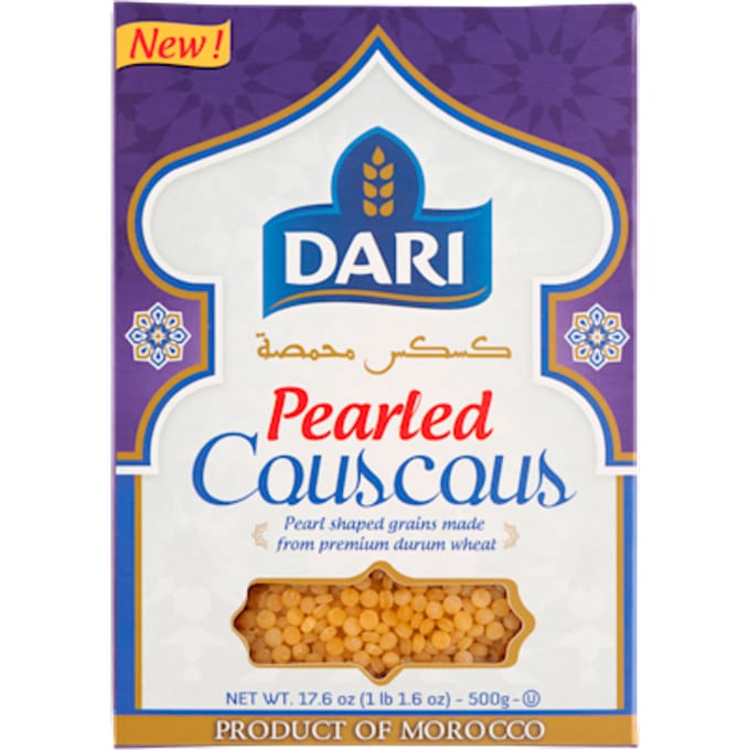 Pearled couscous