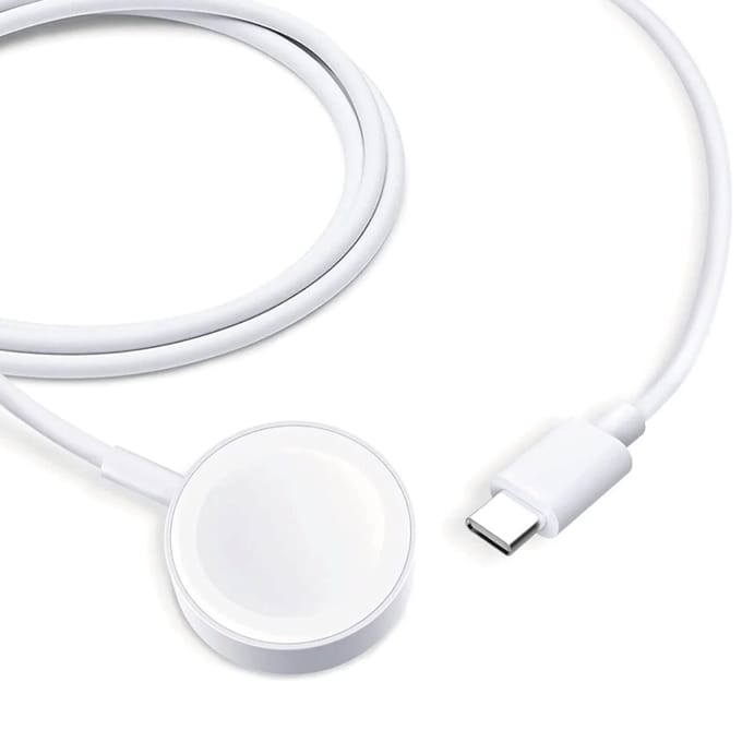 Oplader kabel geschikt voor Apple Watch 2 Meter Wit