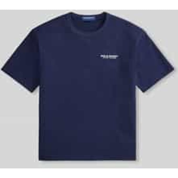 Regular fit T-shirt van puur katoen