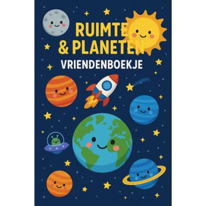 Ruimte & Planeten Vriendenboekje - Andries B.V.